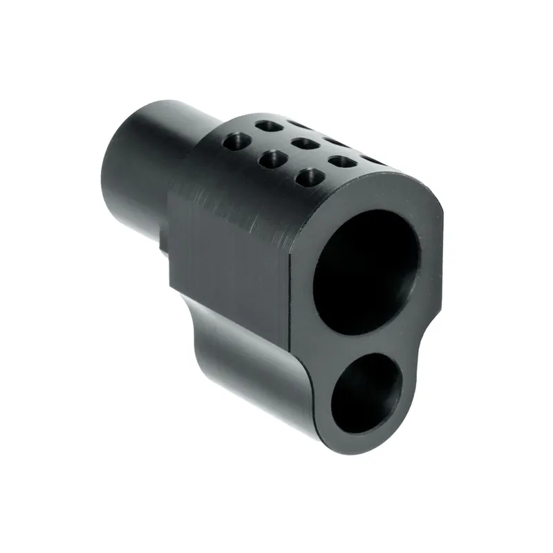 GrovTec G-COMP 1911 Pistol Compensator, One-Piece Steel, Black Finish GTHM361