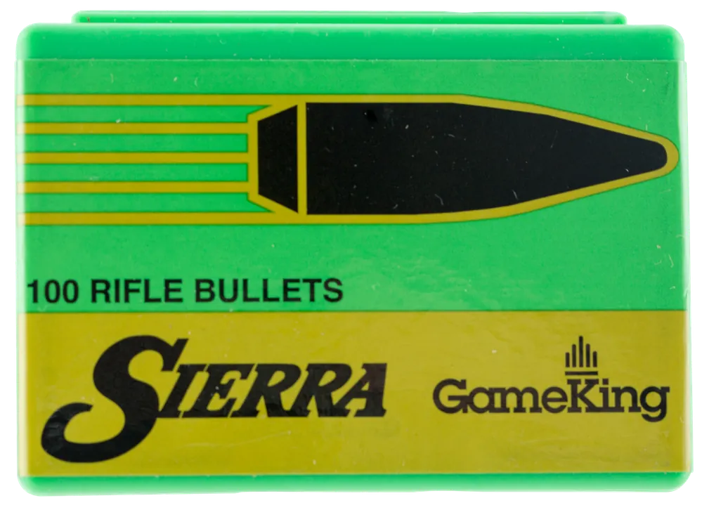 Sierra GameKing 6.5mm 130gr Hollow Point Boat Tail Rifle Bullets, 100 Count 1728