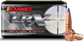 Barnes Bullets Long-Range X LRX .30 Cal .308 208gr Boat Tail Copper Bullets, 50 Count 30311