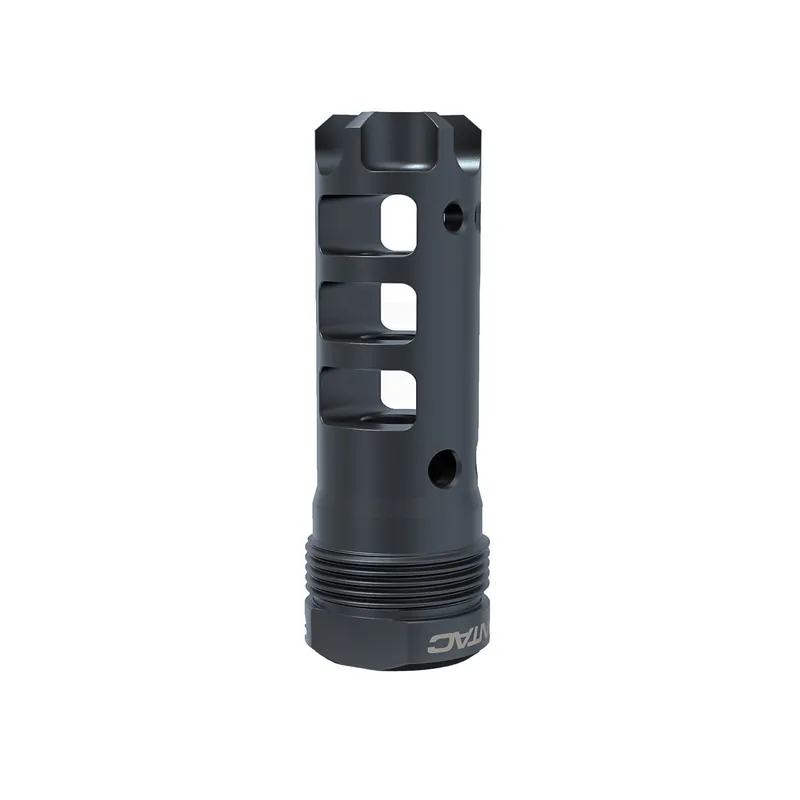 LanTac Dragon 9mm Plan B Long Muzzle Brake, 1/2x28 Thread, Timing Shims, DGN9MMB-PBL