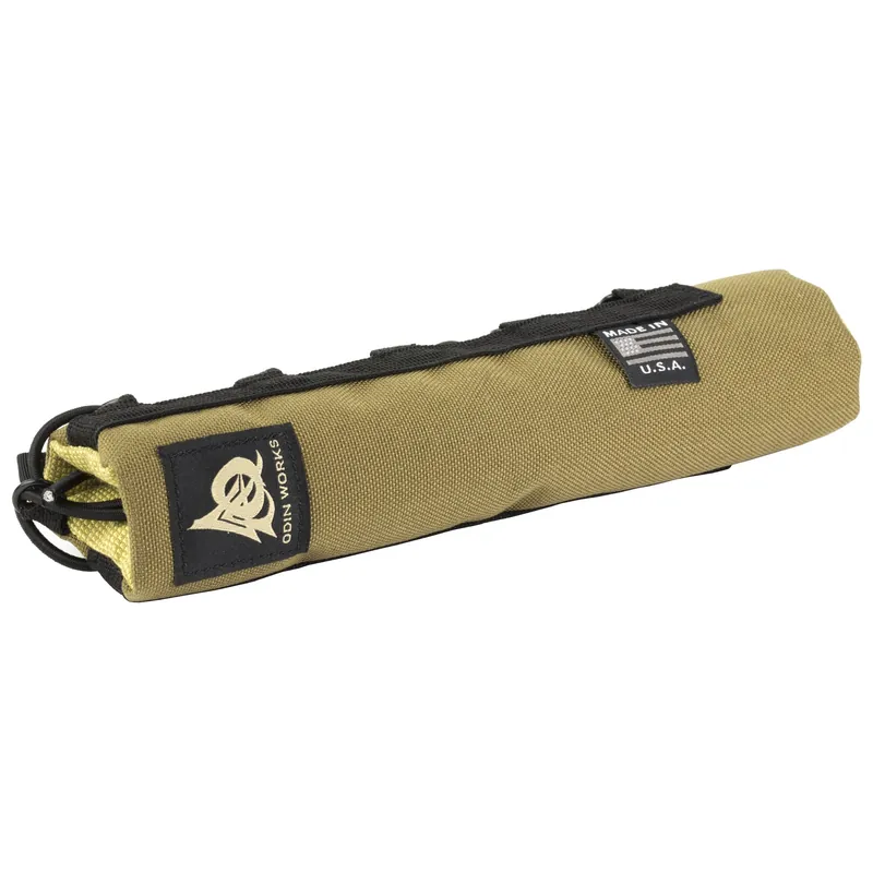 Odin Works Mirage Suppressor Cover 9 Inch Coyote Brown Cordura 1000 Heat Shield OWG-SMC-CB-9
