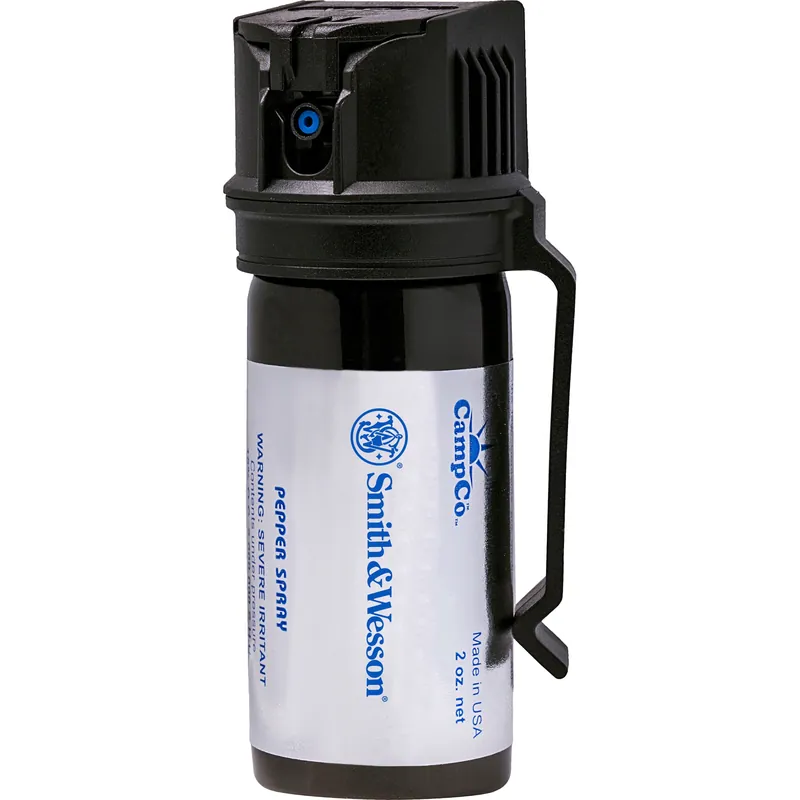 Caliber Gourmet Smith & Wesson Pepper Shield 2 oz Flip-Top Pepper Spray, Black SWP-1300