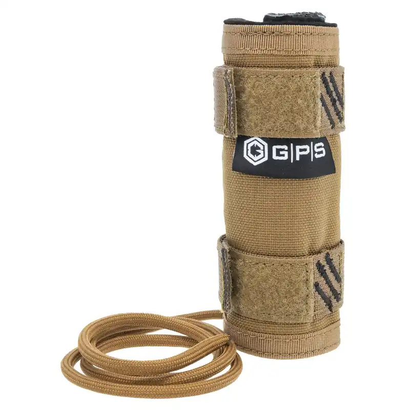 GPS Tactical .22LR Suppressor Cover, 5in Tan 1000D Nylon Heat-Resistant Lining GPS-T800-22LR-5T