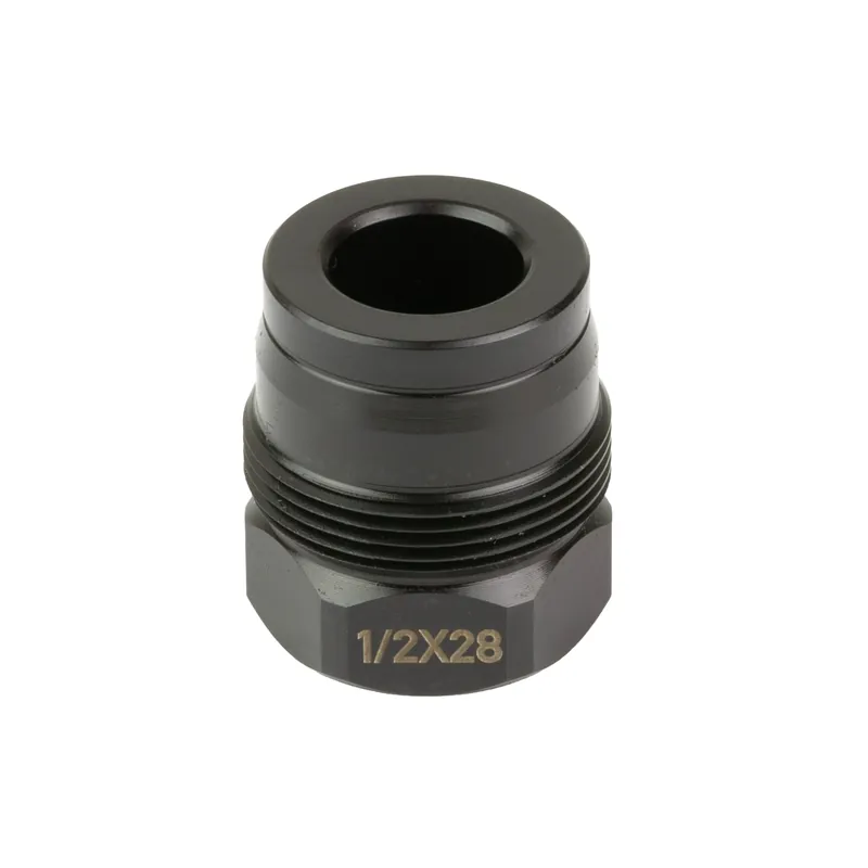 KAK Industry Plan B Universal Muzzle Device 1/2x28 Thread, 17-4 SS Nitride Finish 410-2103-001