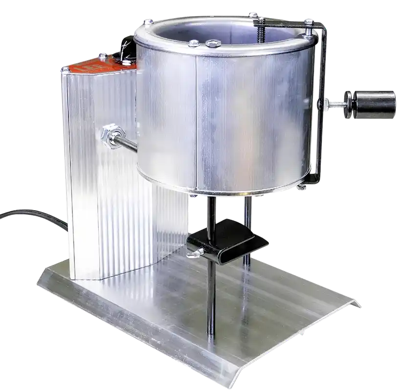 Lee Pro 4-20 20 lb Lead Melter with Adjustable Mold Guide, 110V Bottom Pour Furnace 90947