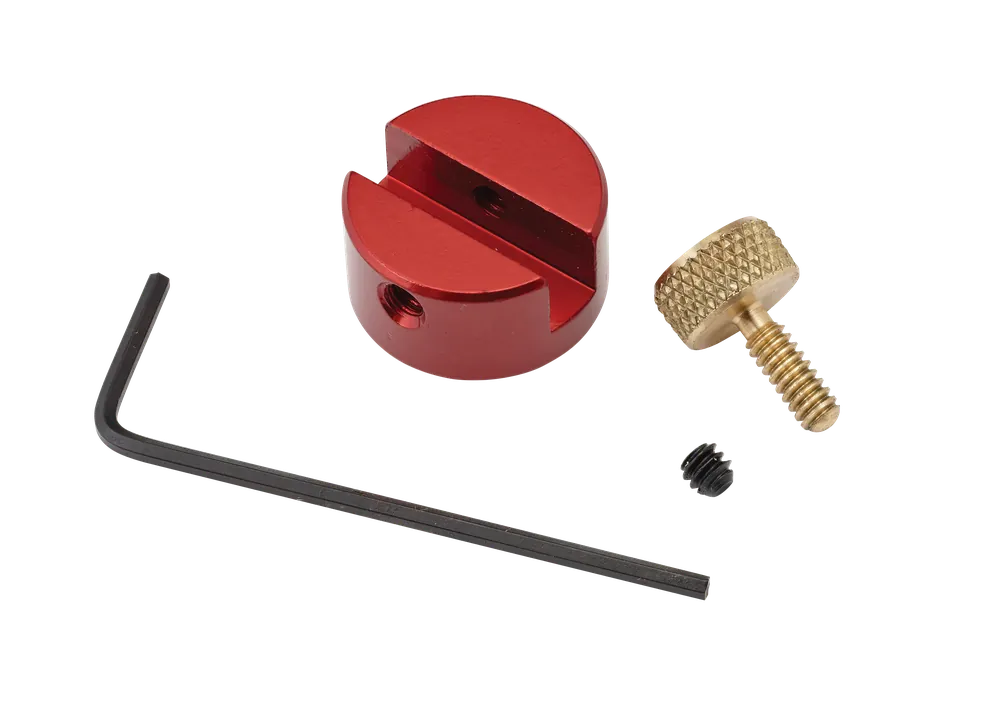 Hornady Lock-N-Load Anvil Base Kit for Caliper Comparator Measurements, Red, AB1