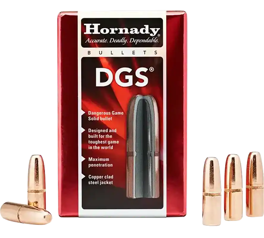 Hornady DGS Dangerous Game Solid Flat Nose Rifle Bullets .423 400gr, 50/Box 4241