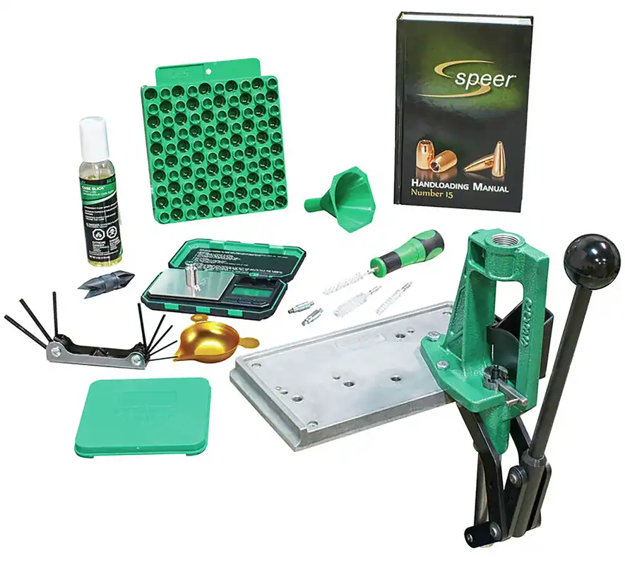 RCBS Partner Reloading Kit-2 Multi-Caliber Starter Kit w/ Digital Scale & Speer Manual 87472
