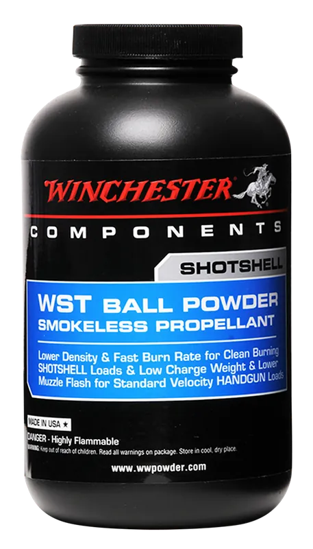Winchester Powder WST Super Target Smokeless Ball Powder for Shotshell/Handgun Loads, 1 lb WST1