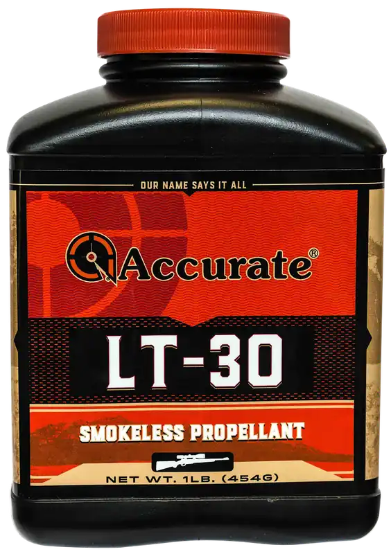 Accurate LT-30 Rifle Powder, Benchrest-Grade Light Target Smokeless Propellant, 1 lb LT301