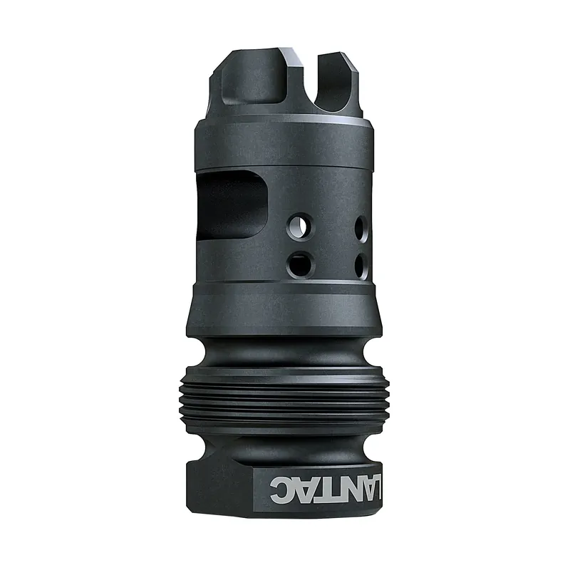 LanTac USA LLC Dragon XENO Muzzle Brake 9mm 1/2x28 w/ Timing Shims, Dead Air HUB, DGN9MMD-DAX