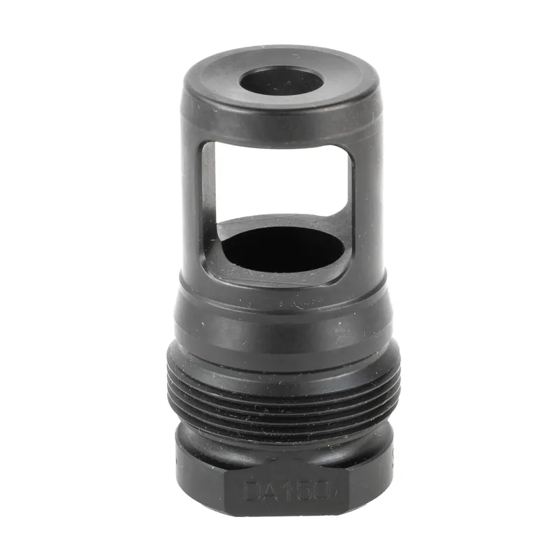 Dead Air Armament XEMAX .338 Cal Muzzle Brake, 5/8x24 Thread Pitch, Black Nitride DA150