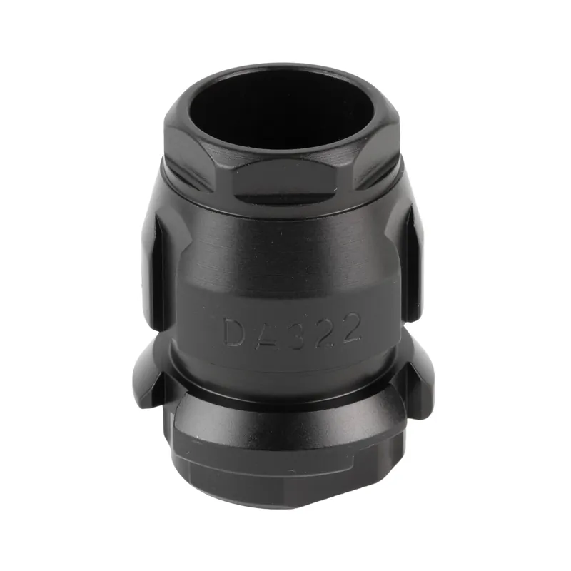 Dead Air Armament KeyMo Zero Muzzle Device, .578x28 Thread for .45 Cal KeyMount Suppressors DA322