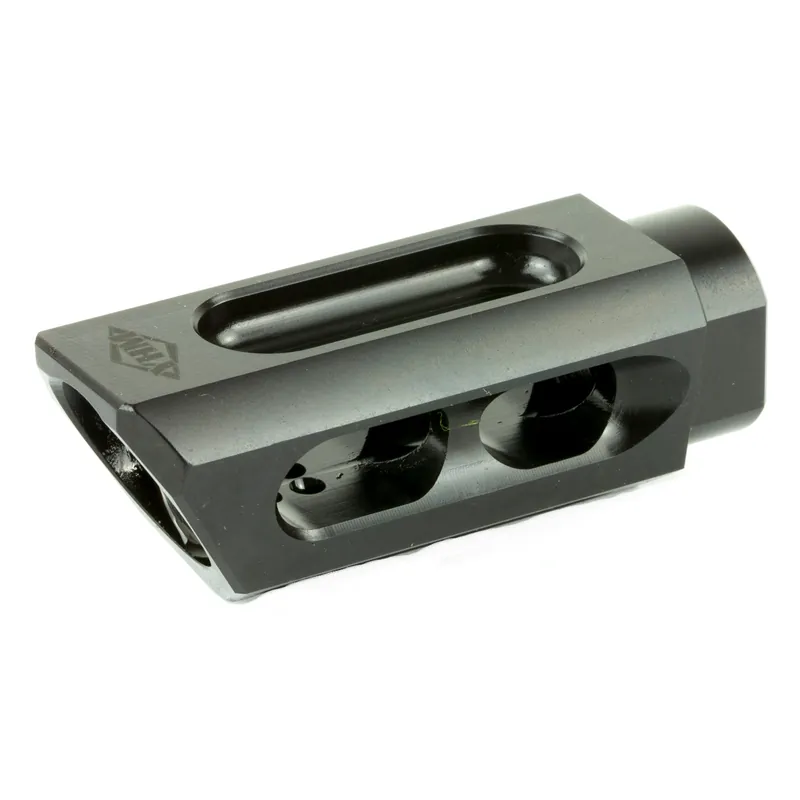 Yankee Hill Machine Co Slant 9mm Muzzle Brake/Compensator, 1/2x36 Threads, YHM-85-MB-A