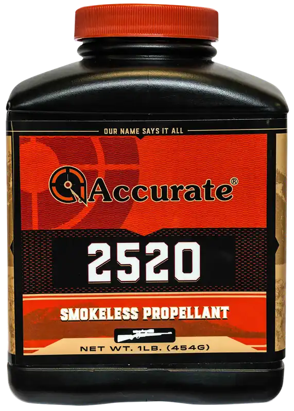 Accurate 2520 Smokeless Rifle Propellant Powder, 1 lb Canister for .308 Win & .223 Rem A25201