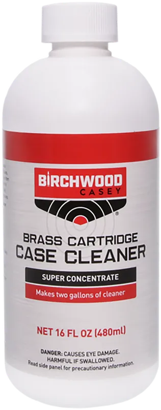 Birchwood Casey Brass Cartridge Case Cleaner Super Concentrate 16 fl oz Bottle 33845