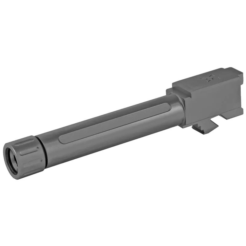 True Precision Glock 19 9mm Threaded Barrel, Black DLC Finish, 1/2x28 TP-G19B-XTBC