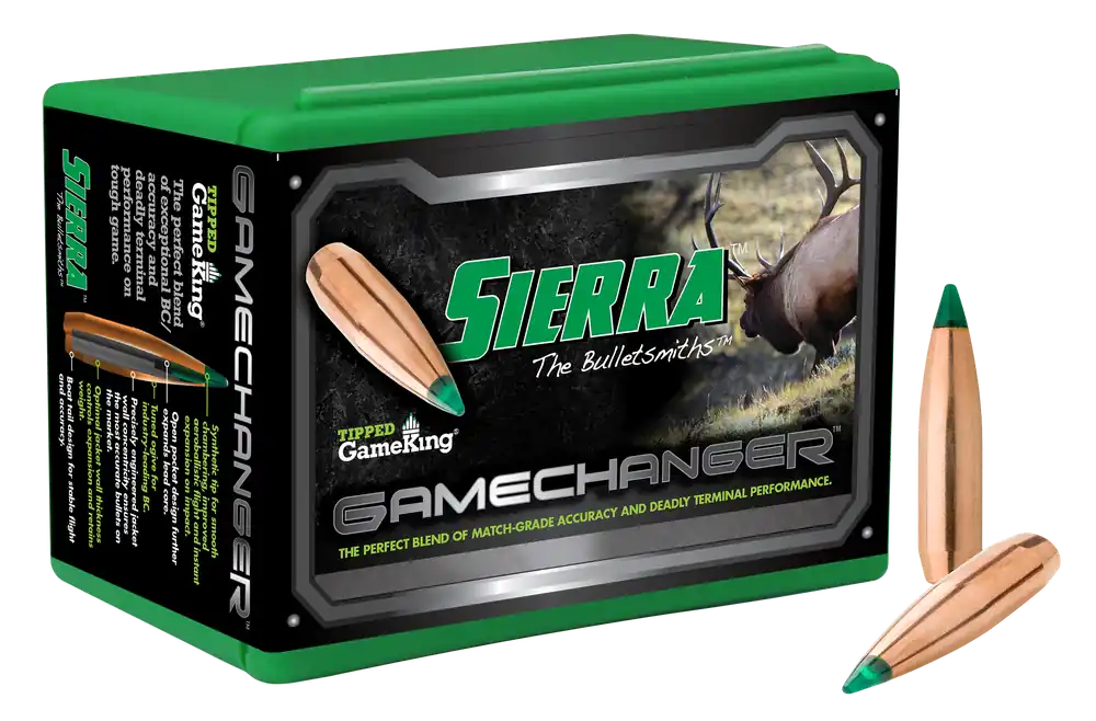 Sierra Tipped GameKing .308 Cal 125gr Polymer Tip Hunting Bullets 100/Box 4625