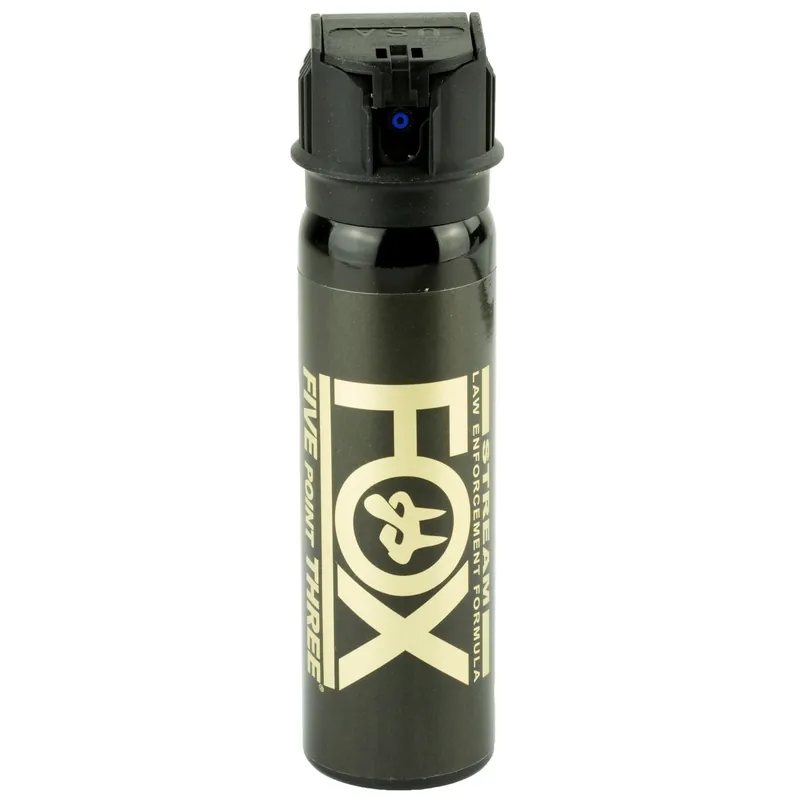 PS Products Fox Labs 3 oz Pepper Spray Stream w/ Flip-Top Safety Cap, Fast-Acting Defense 32FTSDB