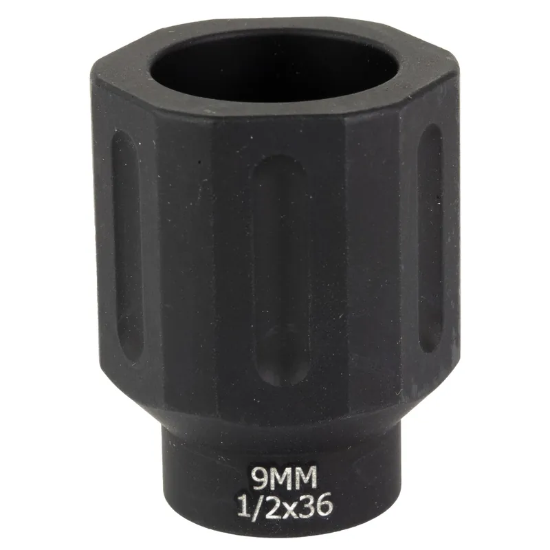 Battle Arms Development HEX Flash Can Blast Diverter 9mm 1/2x36 Threads BAD-FLASHCAN-6-1-2x36