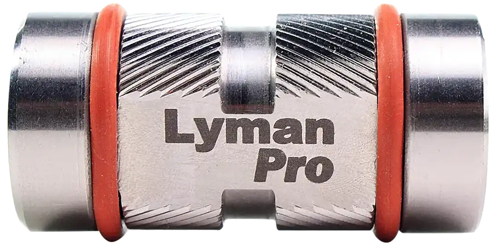 Lyman Pro Maximum 9mm Luger Cartridge Gauge, Stainless Steel O-Ring Grip, 7705000
