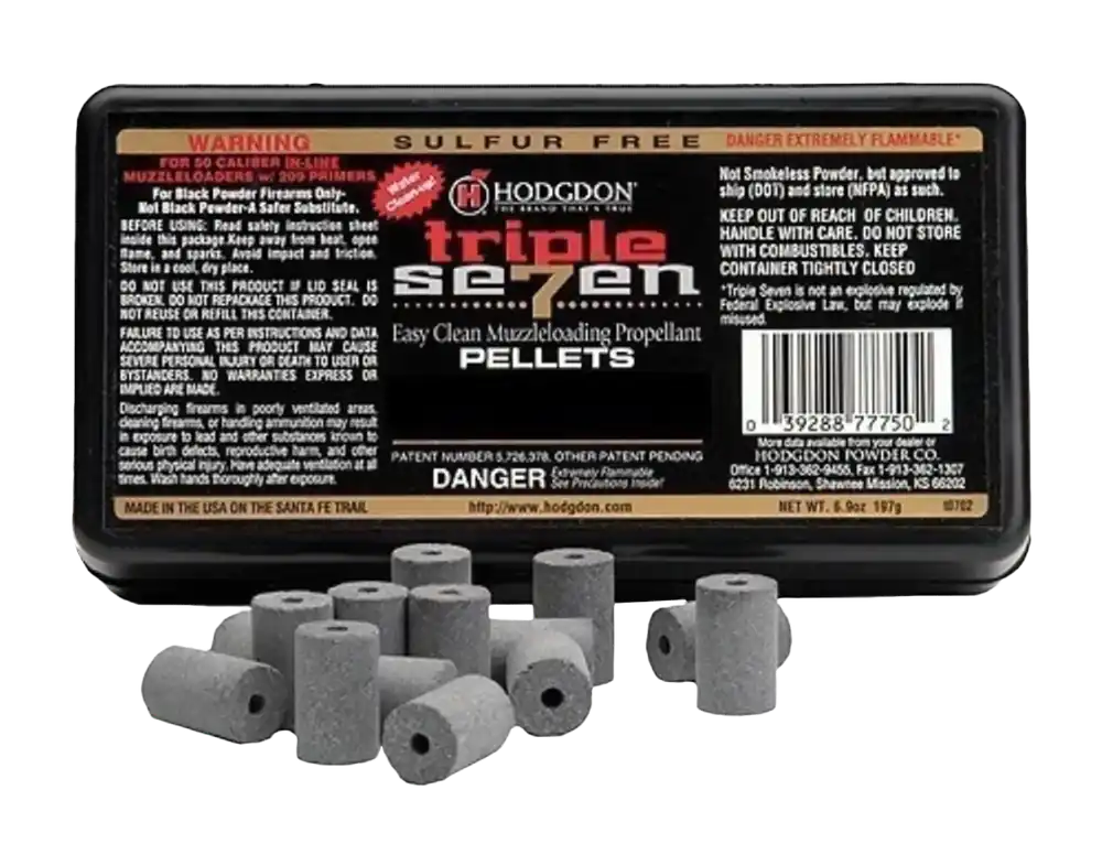 Hodgdon Triple Seven .50 Cal 50-Grain Muzzleloader Pellets, 100-Count Box T75050