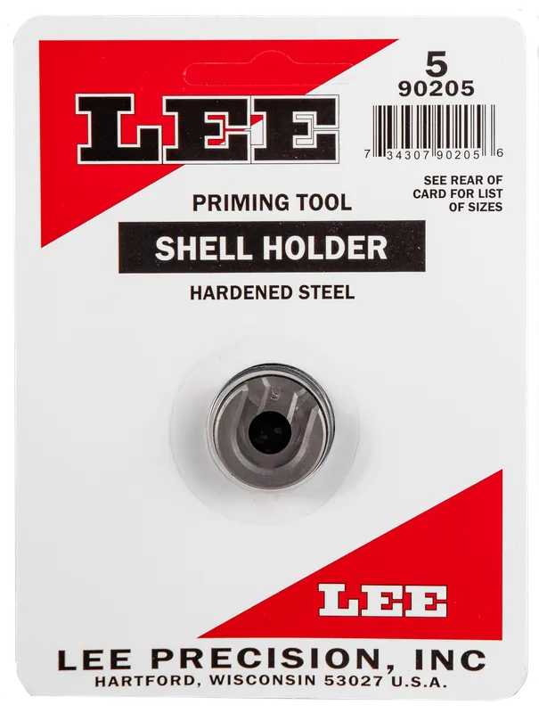 Lee Auto Prime Priming Tool Shell Holder 5, Hardened Steel Reloading Accessory 90205