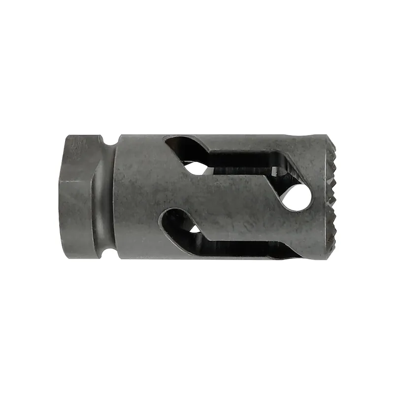 Midwest Industries AR-15 Flash Hider/Impact Device, Tool Steel, 1/2x28 Threads MI-ARFH1