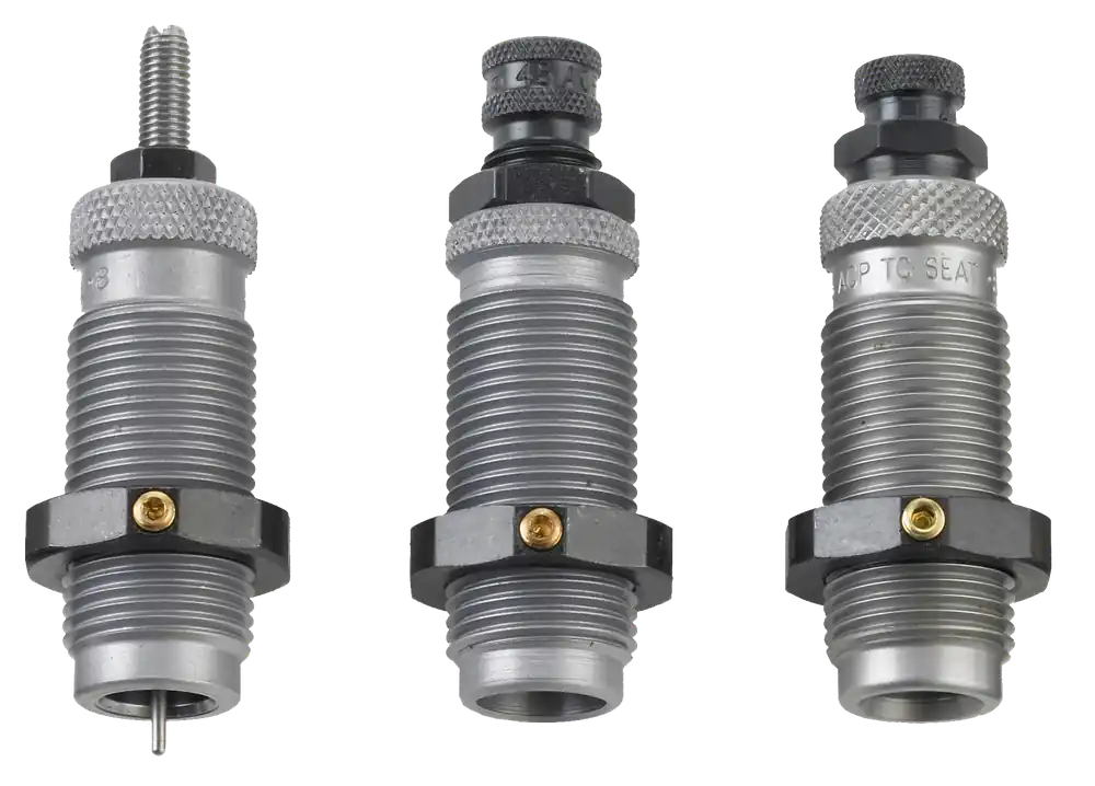 RCBS Carbine 3-Die Carbide Reloading Die Set, Group B for .45 Colt (Long Colt) 19112