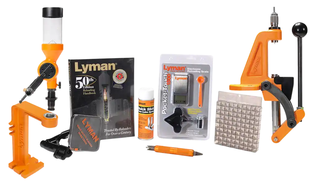 Lyman Brass Smith Ideal C-Frame Reloading Press Kit, Cast Iron Frame, 7810350