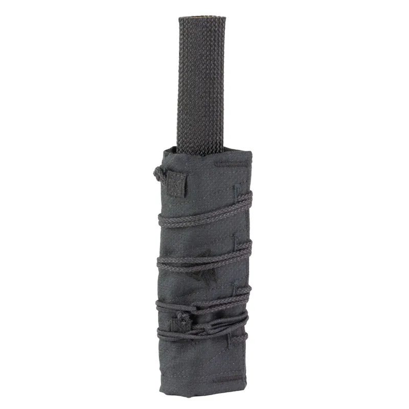 Burn Proof Gear Heavy Suppressor Cover 7 in x 1.5 in Black, No-Slip Fit BPG-SC-H-7-1-5-BLK