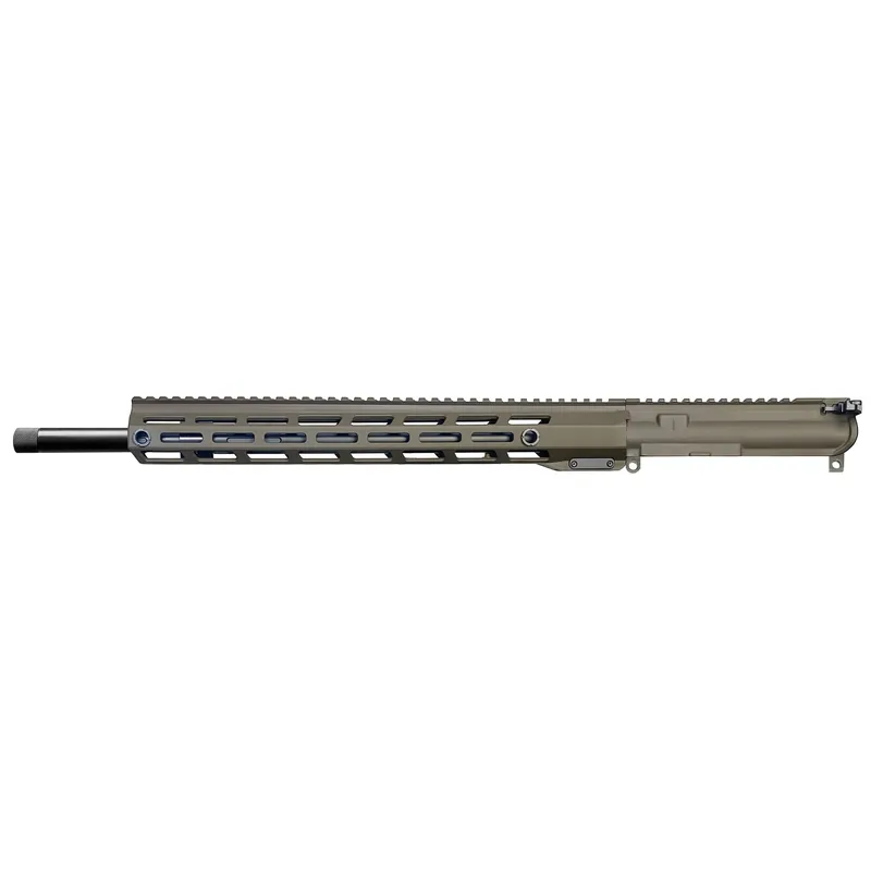 Rise Armament AR-15 Complete Upper Receiver 6mm ARC 18in 416R M-LOK Patriot Brown RA-6ARC-CU-BRN-18