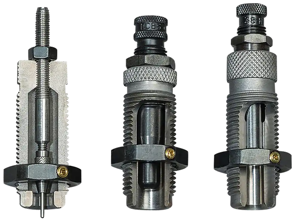RCBS Roll Crimp 3-Die Reloading Die Set for .45 Colt (Long Colt) Group B Steel Dies 19108