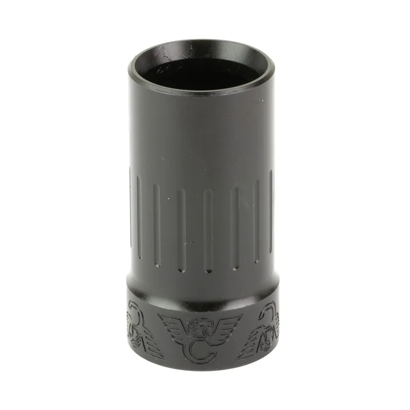 Wilson Combat Rapid-Thread Muzzle Brake Blast Diverter, Black Melonite 4140 Steel SP-RTMBBD