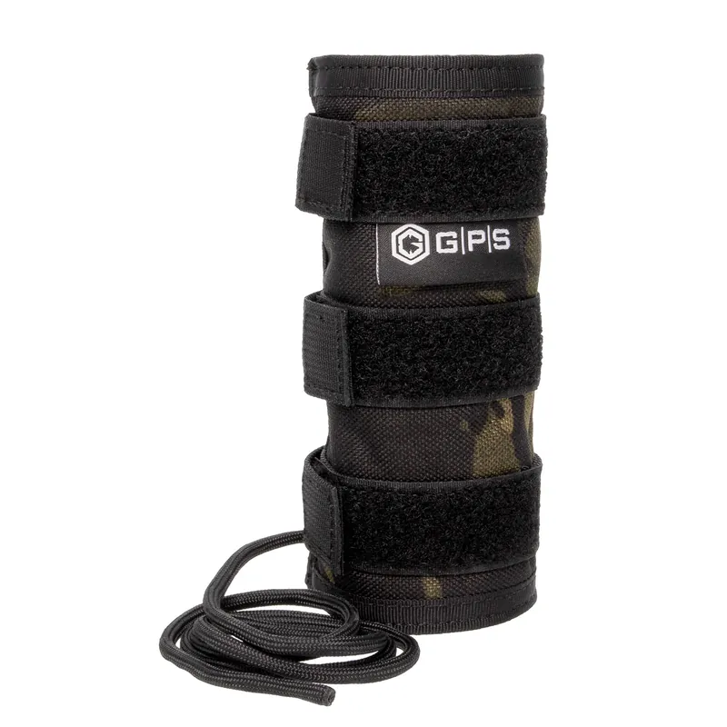 GPS Tactical Suppressor Cover 6in MultiCam Black 1000D Nylon Heat-Resistant Lining GPS-T800-6MC