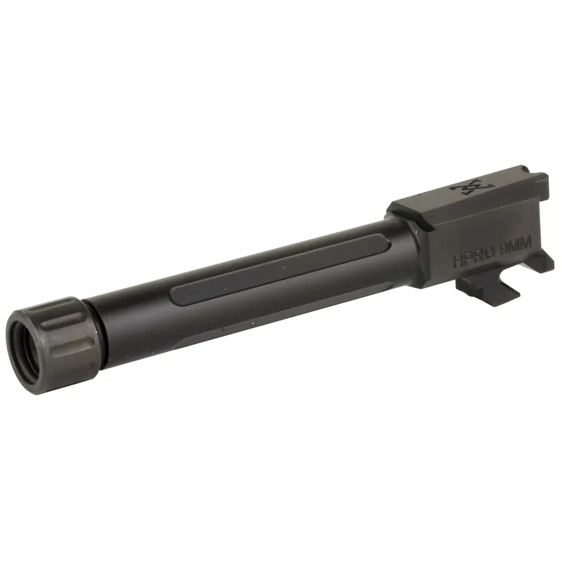 True Precision Hellcat Pro 9mm Threaded Drop-In Barrel, Black Nitride Finish TP-SHCPB-XTBL