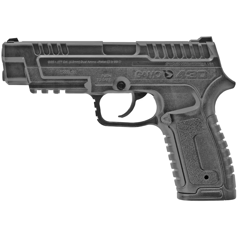 Gamo USA P-430 CO2 .177 Pellet & BB Air Pistol, 495 FPS, 16-Round Dual Mag 611137836PK3