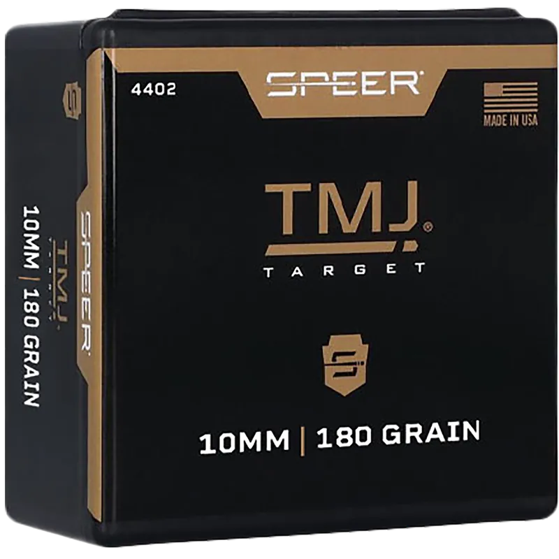 Speer Ammo TMJ Target Handgun Bullets .400 180gr Total Metal Jacket 100/Box (5-Box Case) 4402