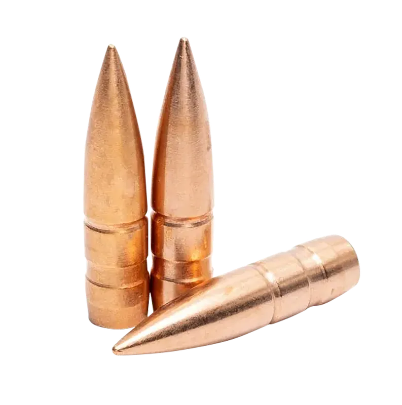 LEHIGH DEFENSE Match Solid Lead-Free 6.5 Grendel .264 110gr Reloading Bullets 04264110SP