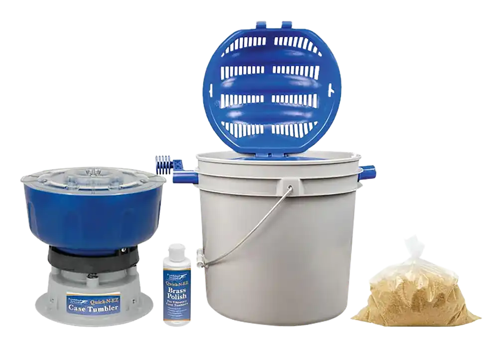 Frankford Arsenal Quick-N-EZ Brass Case Tumbler Kit w/ Media Separator & Polish 645880