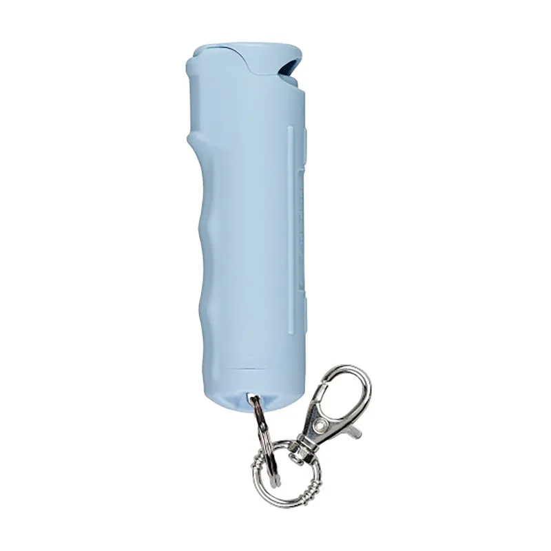 Sabre Flip Top Pepper Gel Blue with UV Marking Dye, 25-Shot 0.54 oz Keychain Clip F15-CBUSG-02