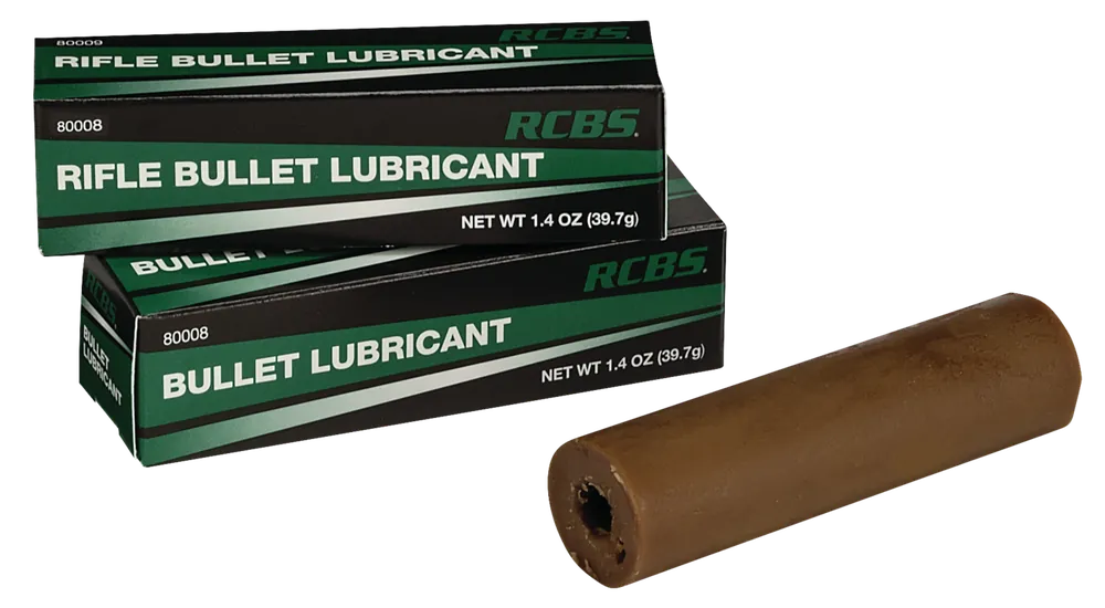 RCBS Bullet Lubricant Hollow Stick for Pistol & Low-Velocity Rifle, Alox/Beeswax 80008