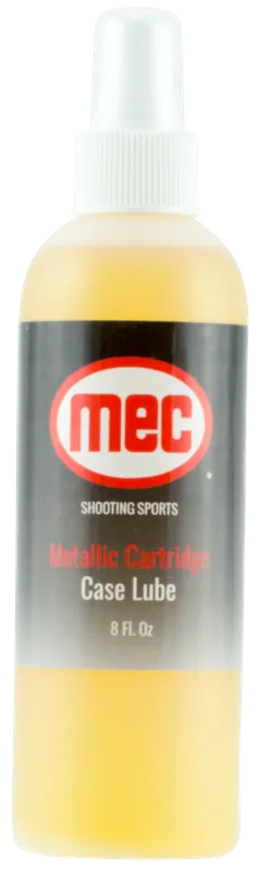 MEC Brass Prep Case Lube for Cartridge Resizing Dies, 8 oz Bottle, Non-Sticky Formula 1311094