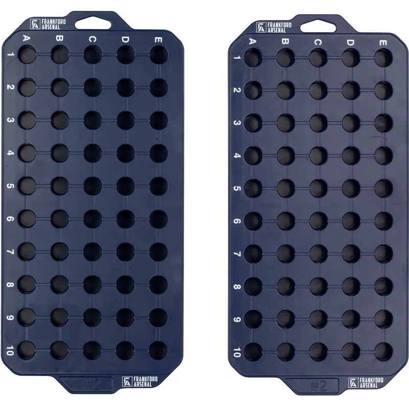 Frankford Arsenal Perfect Fit Gen 2 Reloading Tray 2 2-Pack for .223/5.56 NATO & .300 AAC Blackout 1183635