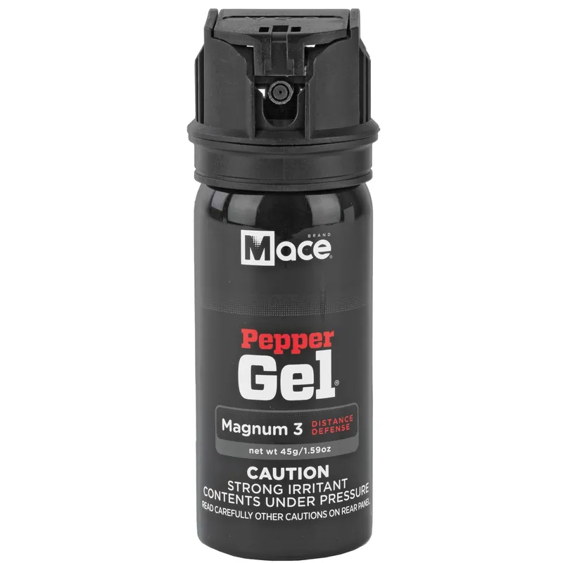 Mace Security International Magnum 3 Pepper Gel Spray 10% OC, Flip-Top Safety & UV Dye 80535