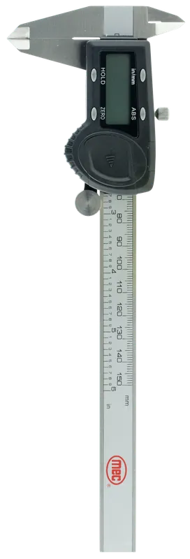 MEC Digital Caliper for Reloading Brass Measurement, 0-6 in/150 mm Range, 1311079