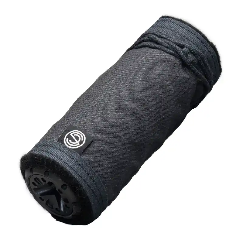 SilencerCo Corset Suppressor Cover 5.5in Black Kevlar/Nomex Extreme Temp Cinch AC5378