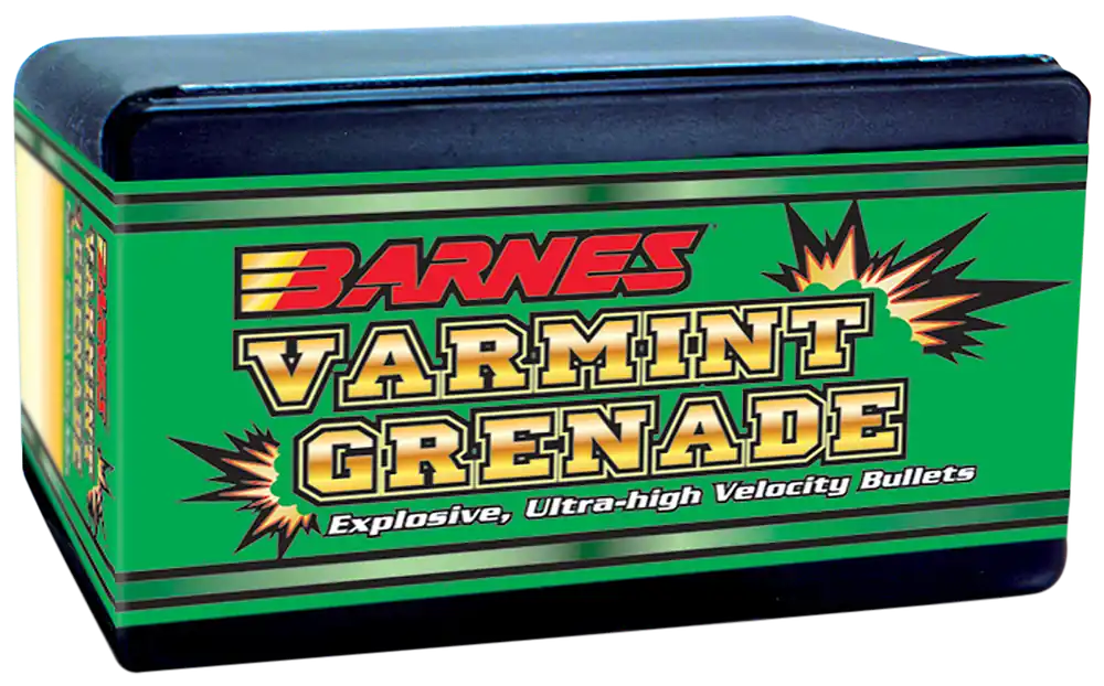Barnes Bullets Varmint Grenade .223 Remington 50 Grain Flat Base Hollow Point Bullets 30198