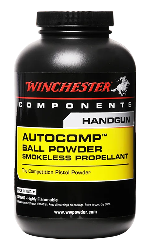 Winchester Powder AutoComp Smokeless Handgun Ball Powder, Competition Pistol Propellant 1 lb AC1
