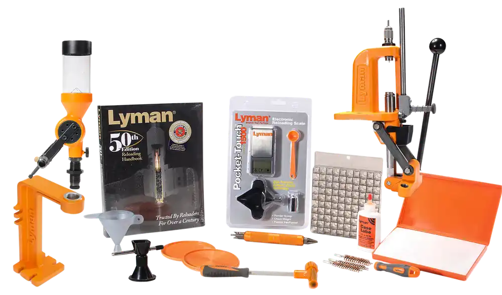Lyman Brass Smith Victory Single Stage Reloading Press Kit, Cast Iron Frame, 7810360